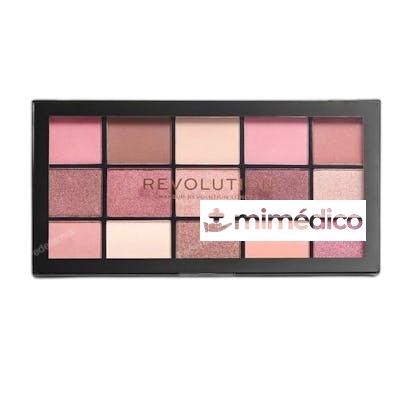 MAKEUP REVOLUTION RELOADED PALETA DE SOMBRAS 15 TONOS 165 GR REVOLUTION BEAUTY LONDON