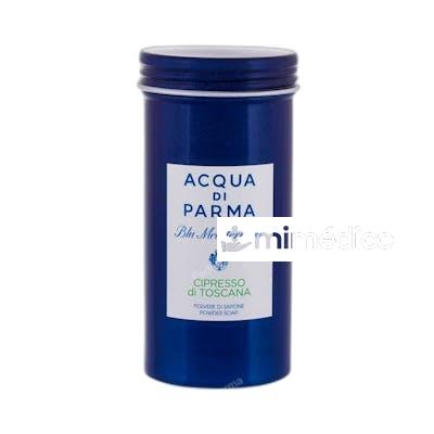 JABON EN POLVO BLU MEDITERRANEO CIPRESSO DI TOSCANA 70 GR ACQUA DI PARMA