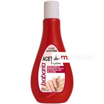 ACETONA PURA 200 ML BABARIA