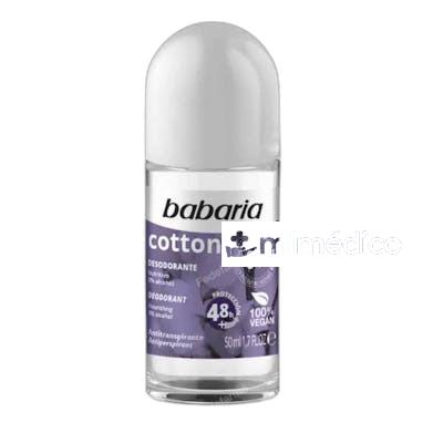 DESODORANTE ROLLON COTTON 50 ML BABARIA