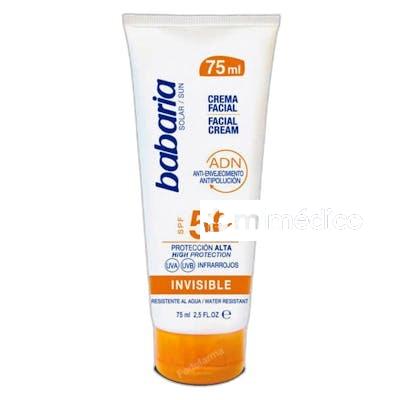 CREMA FACIAL SOLAR INVISIBLE SPF50 75 ML BABARIA
