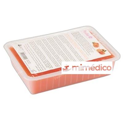 EUROSTIL CERA PARAFINA NARANJA MELOCOTON 500 GR EUROSTIL
