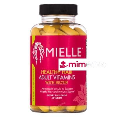 MIELLE HAIR ADULT VITAMINS WITH BIOTIN 60 TABLETAS MIELLE