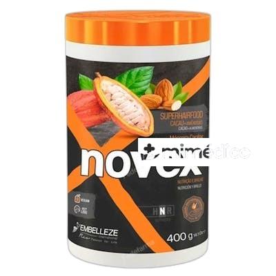 NOVEX SUPERHAIRFOOD CACAO Y ALMENDRAS MASCARILLA CAPILAR400 NOVEX