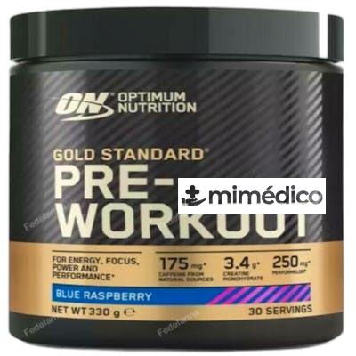 ON GOLD STANDARD PRE WORKOUT 300G BLUE RASPBERRY OPTIMUM NUTRITION