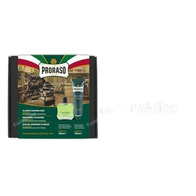 PRORASO CAJA DUO AFEITADO CLASICO FORMULA REFRESCANTE 2 PIEZ PRORASO