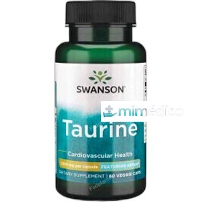 SWANSON AJIPURE TAURINE 1 GR 60 CAPSULAS SWANSON