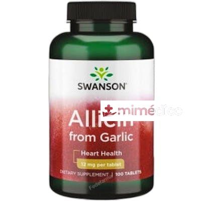 SWANSON MAXIMUMSTRENGTH 100 PURE ALLICIN 100 TABLETAS200 GR SWANSON