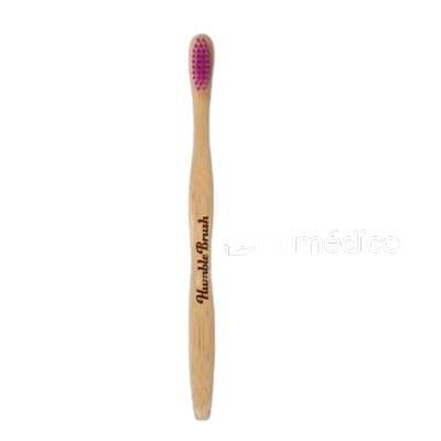 THE HUMBLE CO CEPILLO DIENTES DE BAMBU ADULTO SUAVE MORADO THE HUMBLE CO