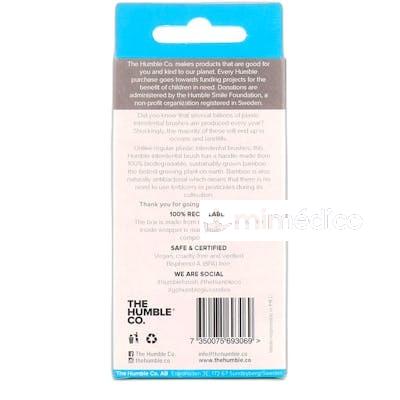 THE HUMBLE CO CEPILLO INTERDENTAL BAMBU TALLA 3 060 MM AZUL THE HUMBLE CO