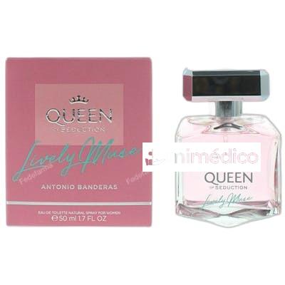 ANTONIO BANDERAS EAU DE TOILETTE QUEEN OF SEDUCTION LIVELY M ANTONIO BANDERAS