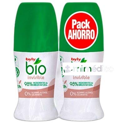 BYLY BIO NATURAL 0 INVISIBLE DEO ROLLON 2 UDS BYLY