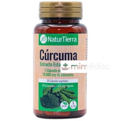 NATURTIERRA CURCUMA 20 CAPSULAS NATURTIERRA