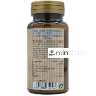 NATURTIERRA MELATONINA GABA 30 CAPSULAS NATURTIERRA