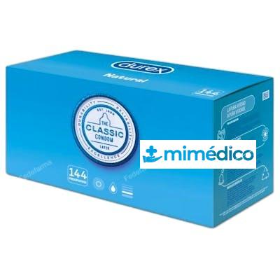 DUREX PRESERVATIVOS NATURAL 144 UNIDADES144 UNIDADES DUREX