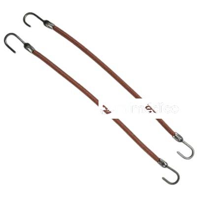 EUROSTIL GOMA GANCHO MARRON 12 UDS EUROSTIL