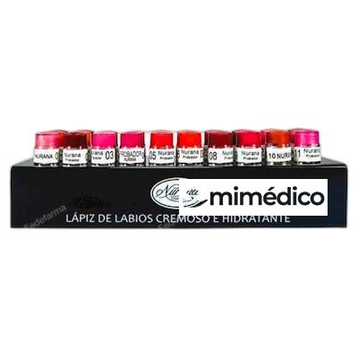 NURANA LAPIZ LABIOS CLASICO SET 72 UDS NURANA