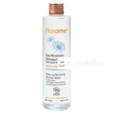 AGUA MICELAR DESMAQUILLANTE ROSTRO-OJOS 200 ML FLORAME