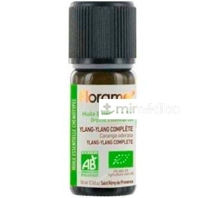 ACEITE ESENCIAL YLANG YLANG COMPLETO BIO 10 ML FLORAME