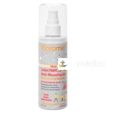 LOCION REPELENTE MOSQUITOS-MOSCAS PARA LA PIEL 90 ML FLORAME