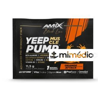 UNIDOSIS YEEP PUMP CAFF 11,5 GR NARANJA BLACK LINE
