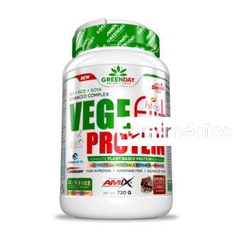 VEGEFIIT PROTEIN 720GR CACAHUETE-CHOCO-CARAMELO GREENDAY