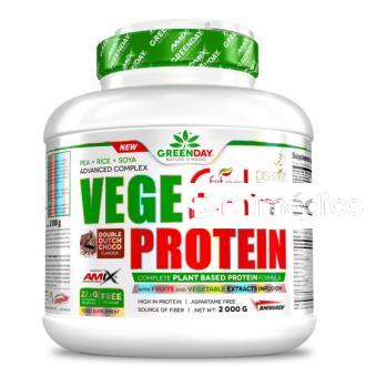 VEGEFIIT PROTEIN 2 KG DOBLE-CHOCOLATE GREENDAY