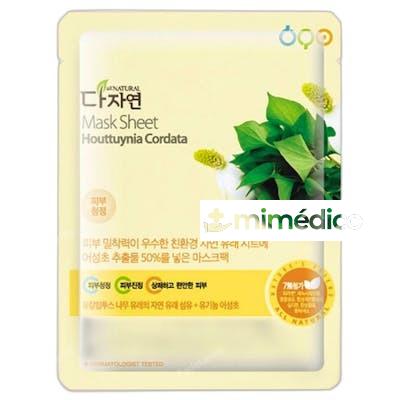 ALL NATURAL MASK SHEET HOUTTUYNIA CORDATA 25 ML ALL NATURAL