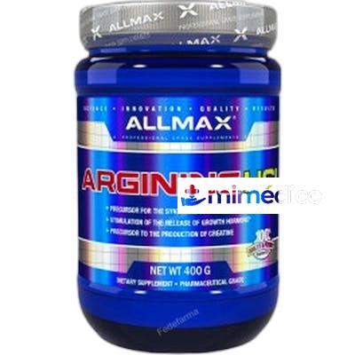 ALLMAX NUTRITION ARGININE HCI 400 G485 GR ALLMAX NUTRITION