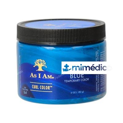 AS I AM CURL COLOR GEL DE COLOR TEMPORAL 182 GRCOOL BLUE AS I AM