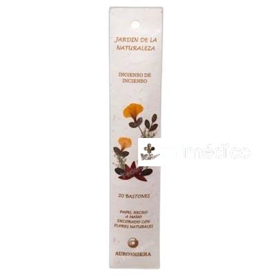 AUROSHIKHA INCIENSO JARDIN NATURALEZA 20 UNIDADES AUROSHIKHA