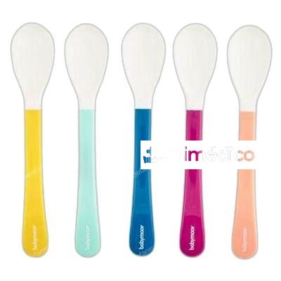 BABYMOOV SET CUCHARAS FLEXIBLE MULTICOLOR 5 UDS BABYMOOV
