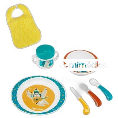 BABYMOOV SET DE COMIDA YUMMY AZUL 7 PIEZAS BABYMOOV