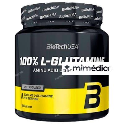 100% L-GLUTAMINE NEUTRO - 500G BIOTECH USA