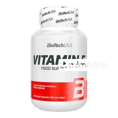 VITAMIN E  - 100 CAPSULAS BIOTECH USA