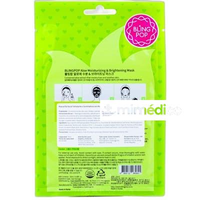 BLING POP MASCARILLA FACIAL HIDRATANTE E ILUMINADORA CON ALO BLING POP