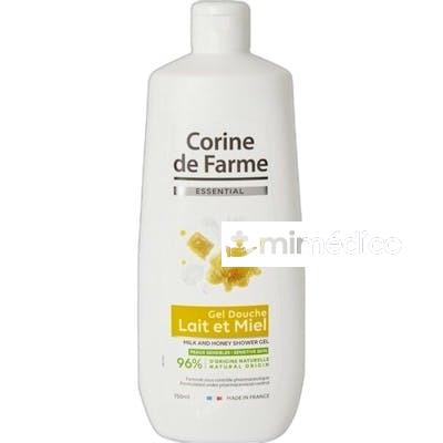 CORINE DE FARME ESSENTIAL GEL DE DUCHA LECHE  MIEL 750 ML CORINE DE FARME