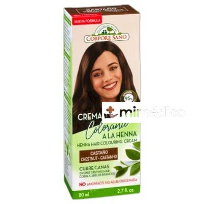 CORPORE SANO CREMA COLORANTE HENNA 80 MLCASTANO CORPORE SANO