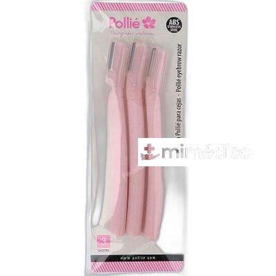 EUROSTIL NAVAJAS DE AFEITAR PARA CEJAS 13 CM 3 UDS EUROSTIL