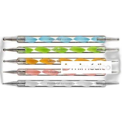 EUROSTIL SET PUNZONES NAIL ART 04093 5 UDS EUROSTIL