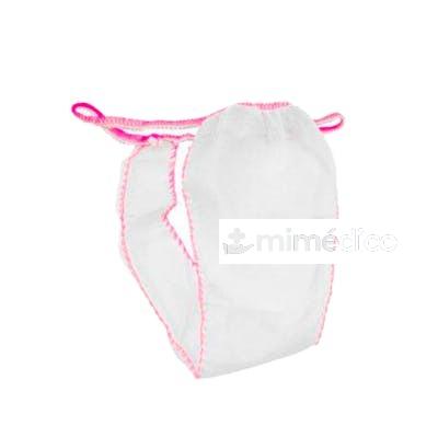EUROSTIL TANGA DESECHABLE BLANCO 100 UNIDADES EUROSTIL