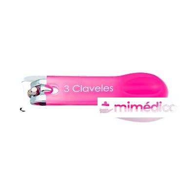 3 CLAVELES CORTAUNAS DE COLOR CON CAPSULA 6 CM 3 CLAVELES