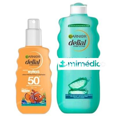 DELIAL SET SPRAY PROTECTOR ECODISENADO PARA NINOS SPF 50 150 DELIAL