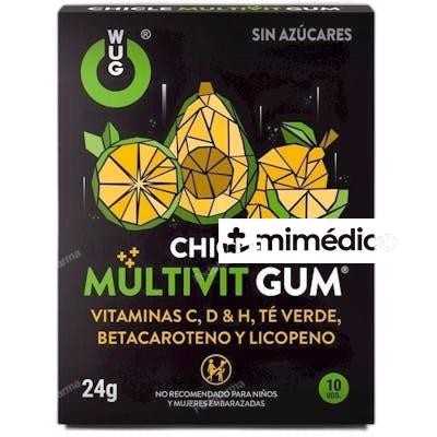 WUG CHICLE MULTIVIT 10 UNIDADES WUG