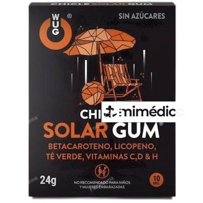 WUG CHICLE SOLAR 10 UNIDADES WUG