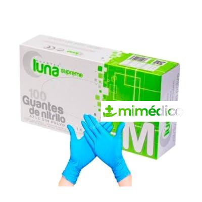 OMARE LUNA GUANTES NITRILO BLANCO SIN POLVO 100 UDSTALLA M OMARE