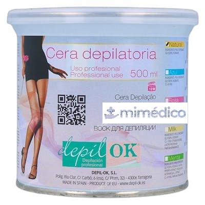 DEPILOK LATA CERA TEMPLADA NATURAL 500 GR DEPILOK