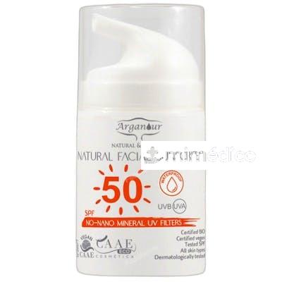 ARGANOUR NATURALORGANIC FACIAL SUNSCREEN 50 MLSPF 50 ARGANOUR