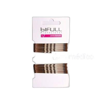 BIFULL CLIP ONDULADO BRONCE 51 MM 18 UNIDADES BIFULL