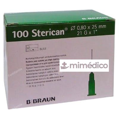 HERBI FEET AGUJAS STERICAN VERDE 25X8 MM 1 100 UDS HERBI FEET